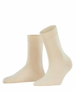 FALKE Damessokken Cotton Touch Cream
