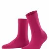 FALKE Damessokken Cotton Touch Berry
