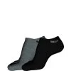 Hugo Boss Design Heren Sneakersokken 2-Pack Medium Grey