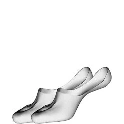 Hugo Boss Heren Footies 2-Pack Wit