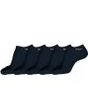 Hugo Boss Heren Sneakersokken 5-Pack Dark Navy