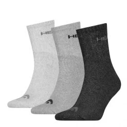 HEAD Sportsokken Unisex Short 3-Pack Grey Combo