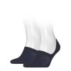 Calvin Klein Heren Footies High Cut 2-Pack Dark Navy