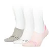 Calvin Klein Dames Footies High Cut Athleisure 3-Pack Pink Combo
