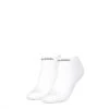 Calvin Klein Dames Sneakersokken Gripper 2-Pack Wit