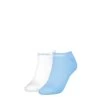 Calvin Klein Dames Sneakersokken Gripper 2-Pack Light Blue