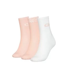 Calvin Klein Damessokken 3-pack Giftpack Pink Combo