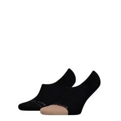 Scotch & Soda Scotch &amp; Soda Heren Footies High Cut Dip Toe 2-Pack Zwart