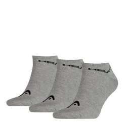 HEAD Sneakersokken Unisex 3-Pack Grijs