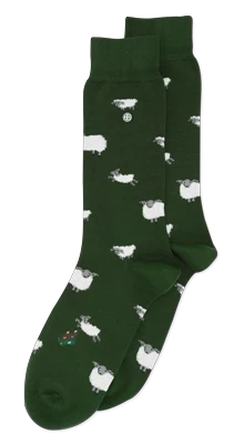 Alfredo Gonzales Sokken Sheep Groen
