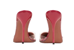 ALAIA COEUR MULE ROUGE LAQUE -Modeboetiek Schoenenwinkel Schermafbeelding 2022 11 21 om 10.05.39