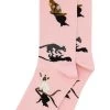 Alfredo Gonzales Sokken Cats Roze