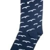 Alfredo Gonzales Sokken The Birds Donkerblauw