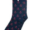 Alfredo Gonzales Sokken Anchor Man Navy