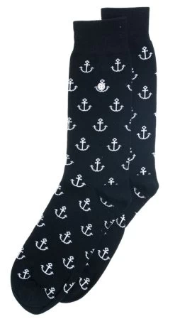 Alfredo Gonzales Sokken Anchor Man Zwart Sokken
