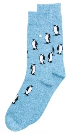 Alfredo Gonzales Sokken The Penguin Blauw