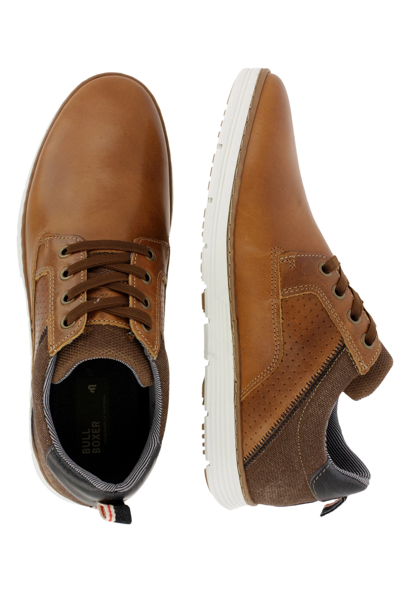 Bullboxer Sneaker Cognac 628K20006ACGNASU 2 Bullboxer Sneaker Cognac 628K20006ACGNASU - Afbeelding 2