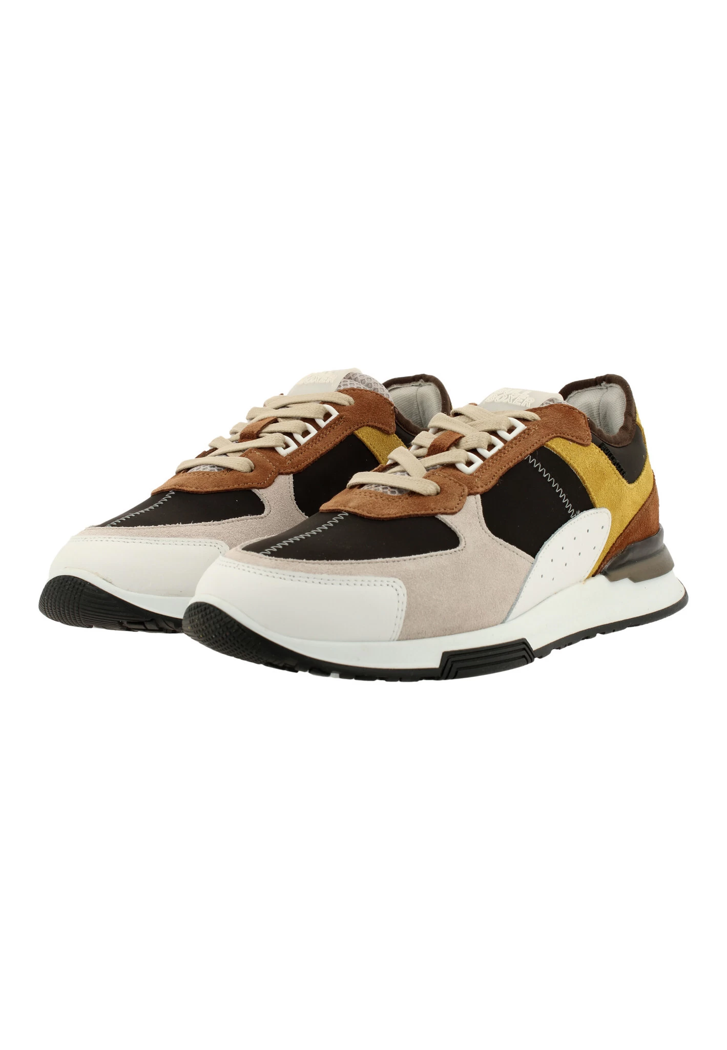 Bullboxer Sneaker Cognac 036P21355ADKBRSU 3 Bullboxer Sneaker Cognac 036P21355ADKBRSU - Afbeelding 3
