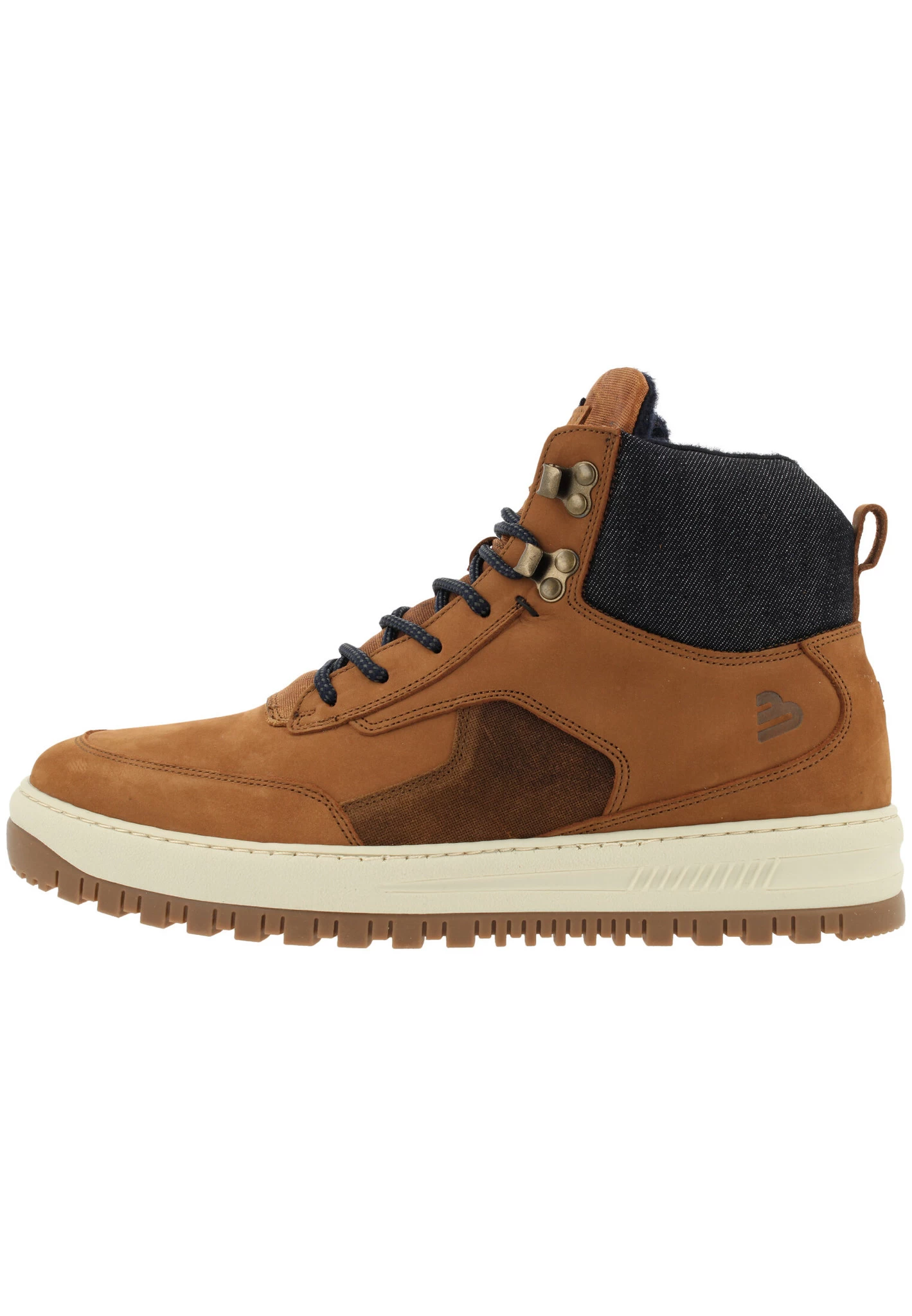 Bullboxer Veterschoen Tan/ Cognac 155P81452ACONASU 1 Bullboxer Veterschoen Tan/ Cognac 155P81452ACONASU