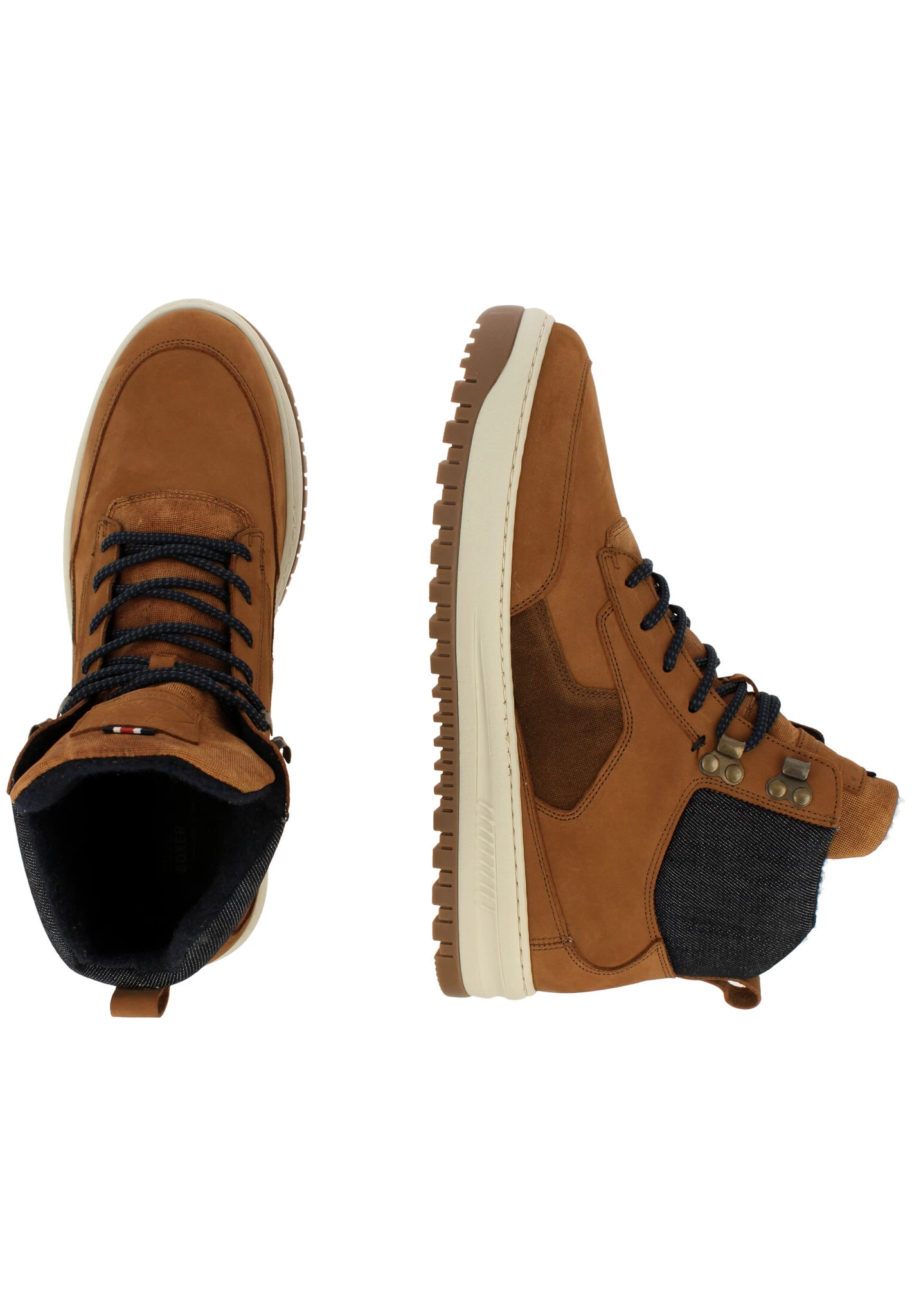 Bullboxer Veterschoen Tan/ Cognac 155P81452ACONASU 2 Bullboxer Veterschoen Tan/ Cognac 155P81452ACONASU - Afbeelding 2