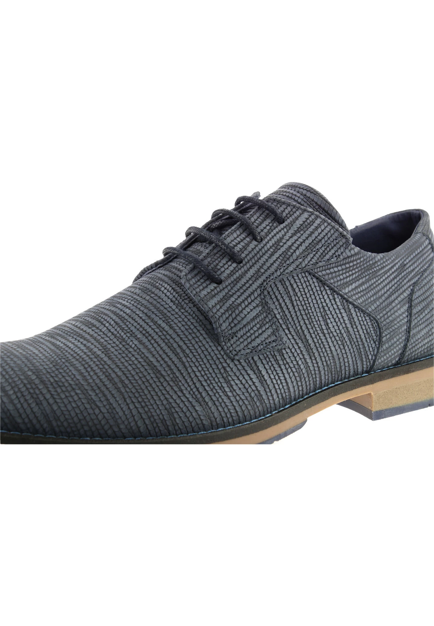 Bullboxer Veterschoen Blauw 663K21008AP722SU 5 Bullboxer Veterschoen Blauw 663K21008AP722SU - Afbeelding 5