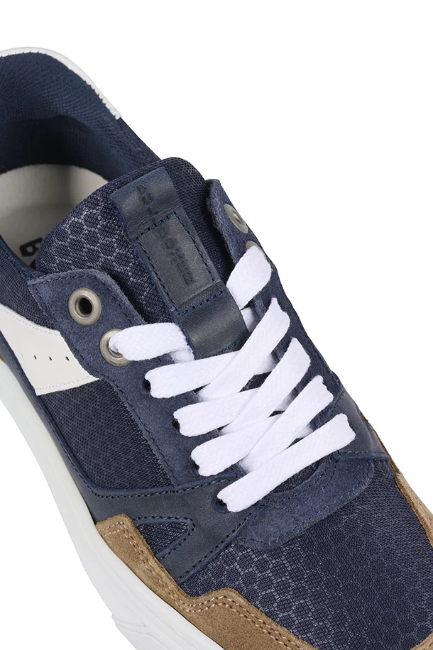 Bullboxer Sneaker Beige - Navy AOP009E5L_BENYKB 5 Bullboxer Sneaker Beige - Navy AOP009E5L_BENYKB - Afbeelding 5