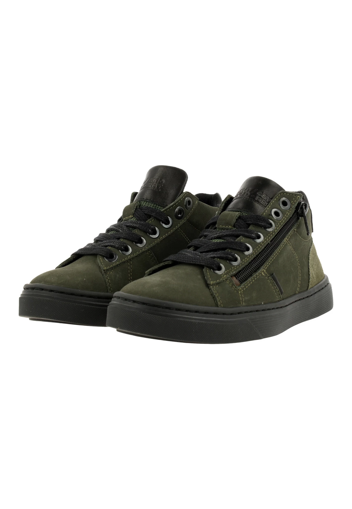 Bullboxer Sneaker Groen AOP502E6L_DKOLKB 3 Bullboxer Sneaker Groen AOP502E6L_DKOLKB - Afbeelding 3