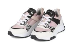 Bullboxer Sneaker Wit - Roze ATP001E5L_WHPKKB -Modeboetiek Schoenenwinkel image 940